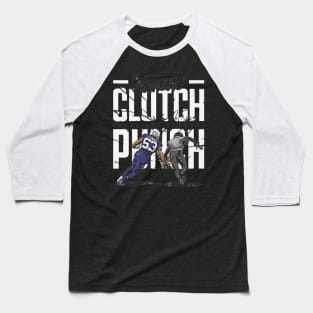 Shaquille Leonard Indianapolis Clutch Punch Baseball T-Shirt